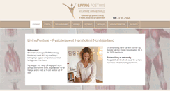 Desktop Screenshot of livingposture.dk